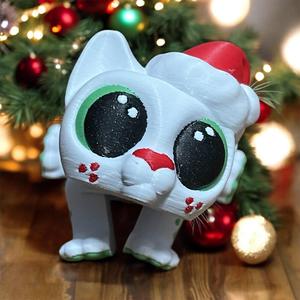 Christmas Santa Kitty