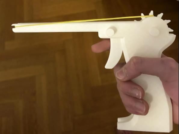 Rubber band gun