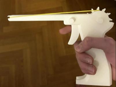 Rubber band gun