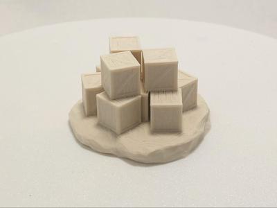 Stacked Crates Diorama – For DnD and Fantasy Games
