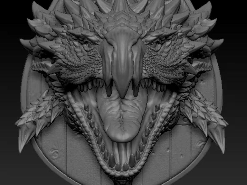Monster Hunter Rathalos Dragon Head Figurine Model Ignite Your Hunt