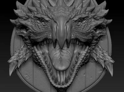 Monster Hunter Rathalos Dragon Head Figurine Model Ignite Your Hunt