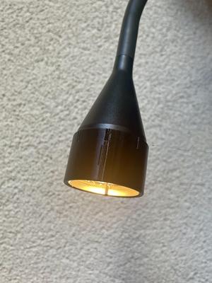 Ikea Nävlinge as light for bedside reading