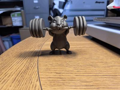 Swole Hamster – The Weightlifting Champ 