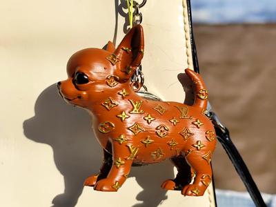 Designer Chihuahua Keychain