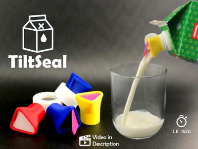 TiltSeal – Smart, Self-Sealing Pour Spout 