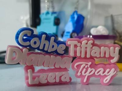 Pencil Name Tag Customized