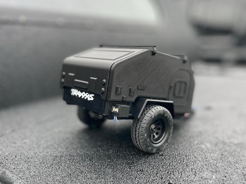 Traxxas TRX4M trailer camper