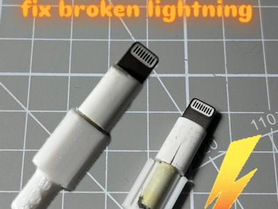 Lightning cable protection