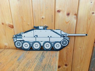 Tank destroyer Jagdpanzer 38(t) Hetzer decoration