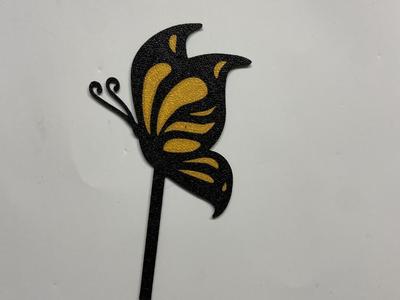 butterfly cake topper
