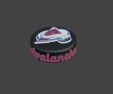 Colorado Avalanche Hockey Puck