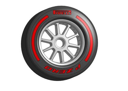 F1 2022-2025 Pirelli 18-Inch Tires