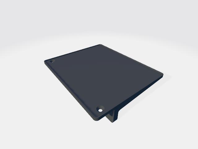 Sim Rig Racing Mouse Pad with Lip Edge