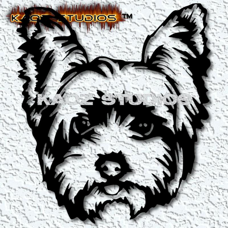 Yorkshire Terrier wall art Yorkie Wall Decor