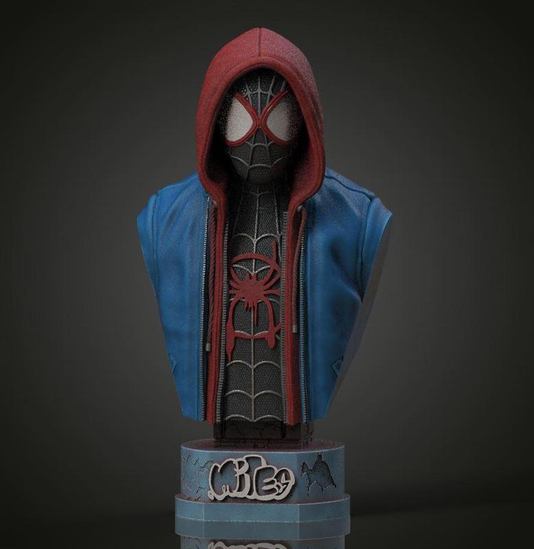 Miles Morales Spiderman (Pre-Supported)