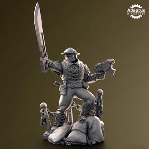 Commander. Sunclaw Regiment. Imperial Guard
