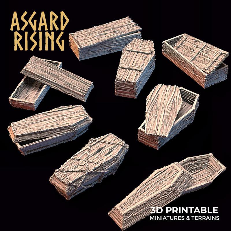 Coffins /Terrain/ /Pre-supported/