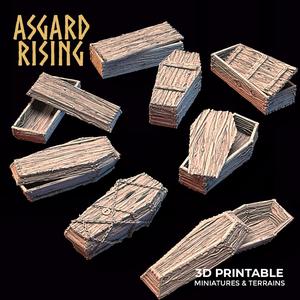 Coffins /Terrain/ /Pre-supported/