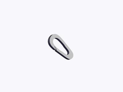 O Hook Carabiner (07) Reinforced Heavy Duty Link