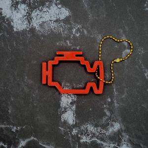Check Engine Keychain (Hollow)