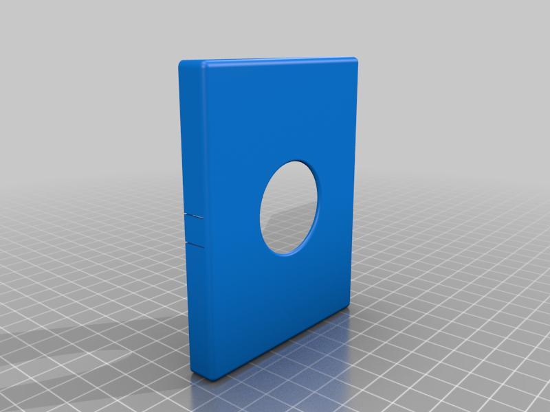 Box with locking lid (Q-Tips) 