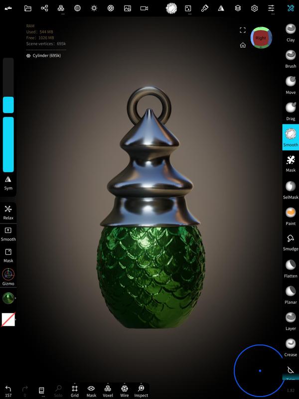Dragon Egg Ornament