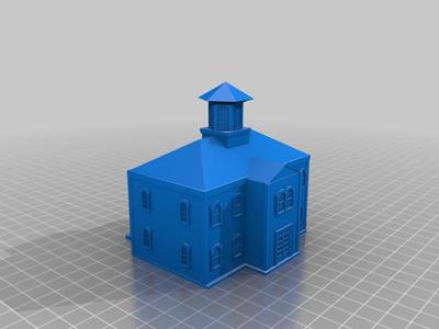 Schoolhouse from the "Birds" movie