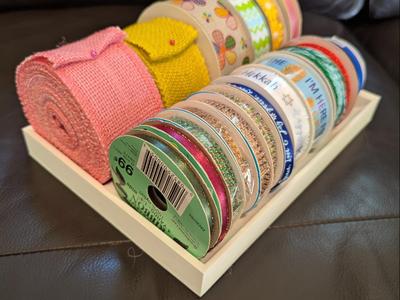 Crafting Ribbon Spool Holder