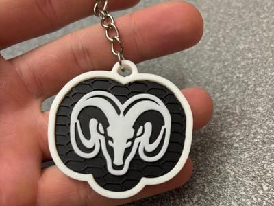 Dodge RAM Keychain