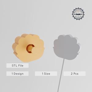 Oyster & Shell Cake Pop Mold Set, Sea Creature Ocean Shell 3D Print STL File PRODUCT_1218