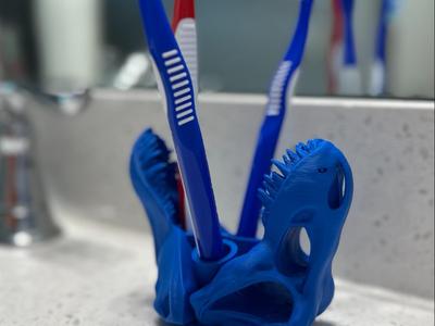 Dino Toothbrush Holder