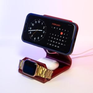 Curved Phone Holder - MagSafe, Apple Watch