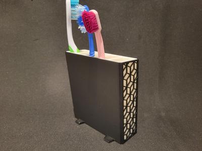 Kumiko toothbrush holder