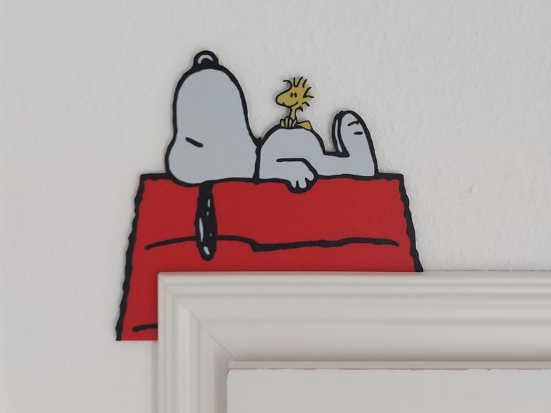 Snoopy und Woodstock - Door Corner Frame Türecke 