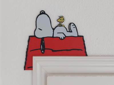 Snoopy und Woodstock - Door Corner Frame Türecke 