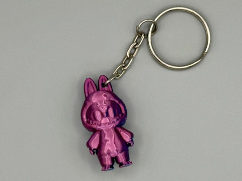 Labubu Keychain Mini Figure – Cute Character Charm