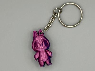 Labubu Keychain Mini Figure – Cute Character Charm