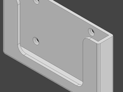 Kitchen Scale Wall Mount