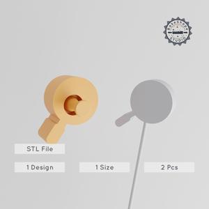 Magnifying Glass Cake Pop Mold Set, Dental Inspection & Oral Examination Tool, Dentist Check, Tooth Focus, Mouth & Teeth Exam PRODUCT_1258