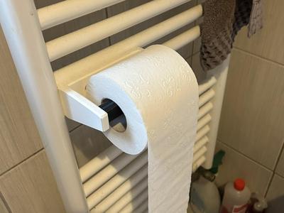 Toilet Paper Holder / WC (on Radiator)