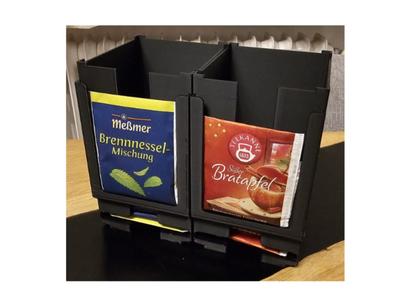 Tea Bag Holder Organizer Stackable