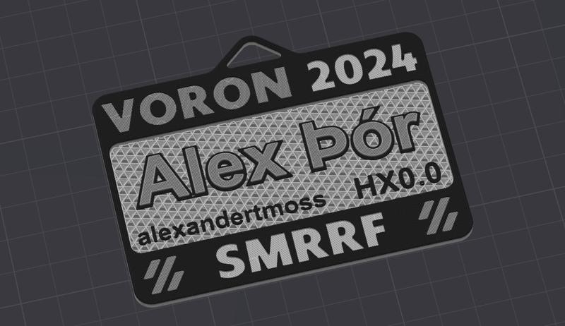 SMRRF '24 Lanyard Card
