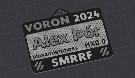 SMRRF '24 Lanyard Card