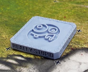 Really Stupid Blood Bowl Status Tile Token