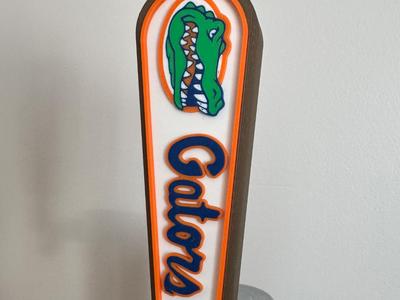 Florida Gators Keg Handle Insert