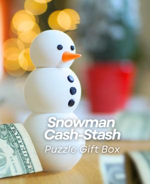 Snowman Cash Stash