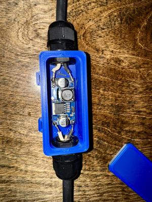 LM2596S DC-DC Power Converter Waterproof Case