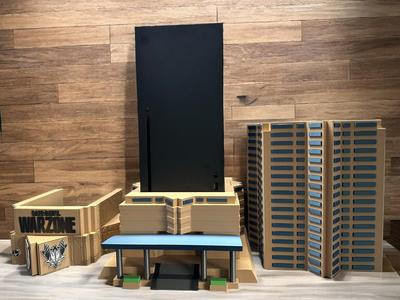 Xbox SeriesX Custom Cover-Warzone’s Nakatomi Plaza