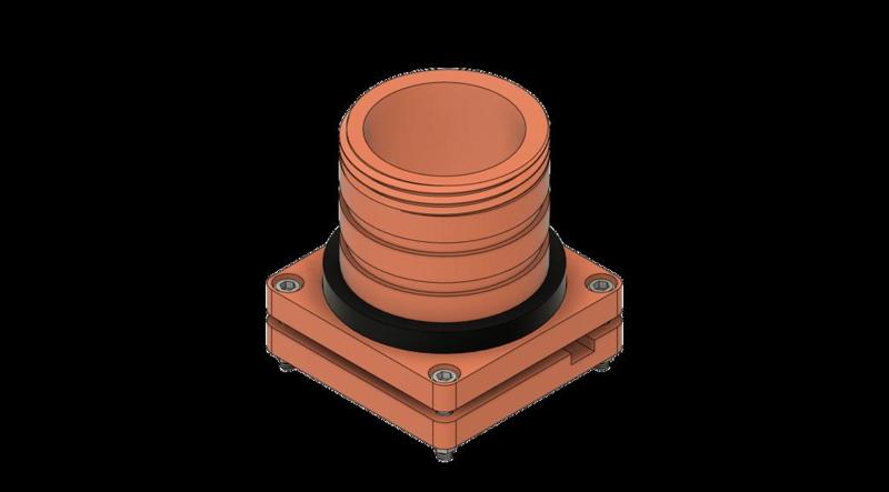 Printer Enclosure 65mm Straight Modular Exhaust